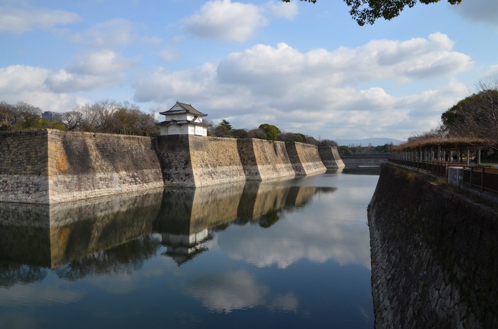 osaka castle, outer moat, moat-2403923.jpg