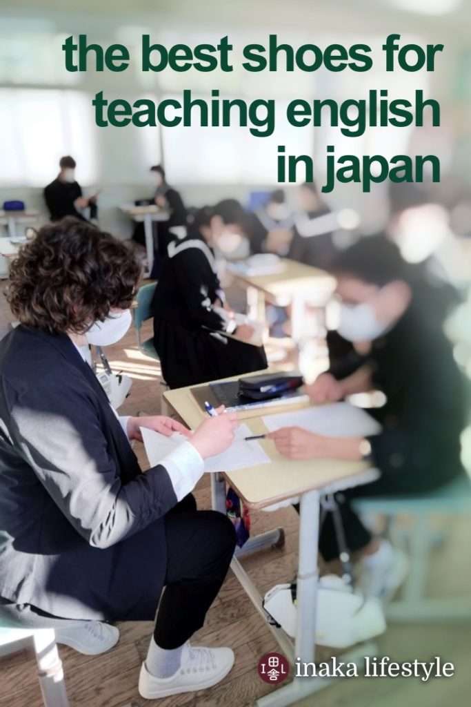 Best shoes for working, teaching English in Japan